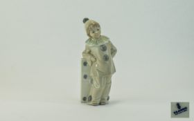 Lladro Figure ' Girl with Domino ' Model