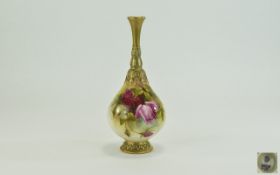 Royal Worcester Hand Painted Large Speci