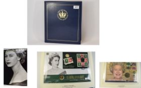 First Day Coin Covers The Queens Golden Jubilee Album Containing 16 Coin Covers