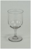 Victorian Drinking Glass, In Nice Condition. Height 6 Inches.
