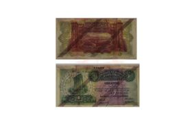 Lebanon Banque De Syrie Et Du Liban 1 Livre Bank Note In Very Rare E.