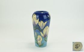 Dennis China Works Ltd Edition and Numbered Vase ' Magnolia ' Designer Sally Tuffin. Date 2007, No