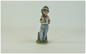 Lladro Society Ltd Edition and Annual Figure ' Can I Play ' Model Num 7610. Issued 1990 Only. Height