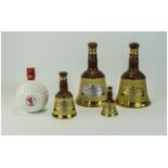 Collection of Five Decanters, two unopened including Bells Blended Scotch Whisky and Old St