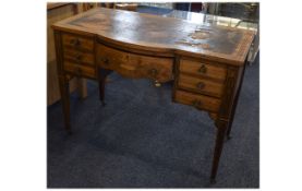 Jason Shoolbred & Co Attributed Unmarked, Late Victorian/Edwardian Rosewood Veneered And Boxwood