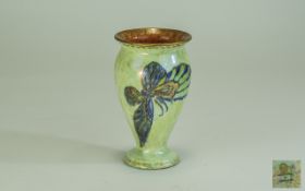 Wedgwood Lustre Vase with Butterfly Decoration to Body. c.1930's.