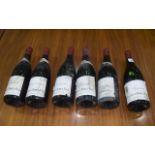 A Collection of Six Bottles of Vintage Wine - Chateauneuf-Du-Pape ( 2 ) Bottles and - Beaune
