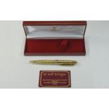 Cartier - Paris Gold Plated Ball Point Pen,