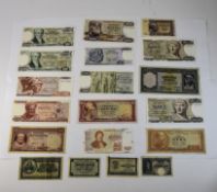 A Fine Collection of French High Grade World War II Allied Military Currency Notes.