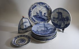 Royal Sphinx Maastricht Blue & White Delft Ware,