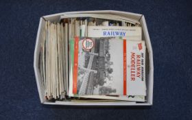 Box Of Assorted Railway Magazines