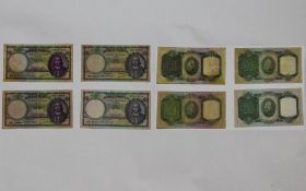 Banco De Portugal 20 Vinte Escudos Bank Notes ( 4 ) Notes In Total, Dates 1941, 1951, 1954 & 1954.