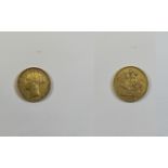 Victorian 22ct Gold Young Head Full Sove