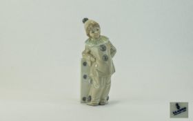 Lladro Figure ' Girl with Domino ' Model