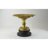 French Rococo Style Gilt Metal Pedestal