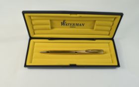 Waterman - Paris Gold Plated Ballpoint P