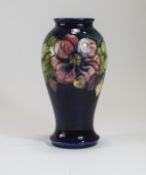 W. Moorcroft Signed Vase ' Clematis ' De