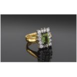 22 Carat Gold Set Dress Ring. The Step C