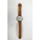 Gents Longines Wristwatch Silvered Dial