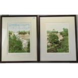 Pair Of Jan Dingle Limited Edition Frame