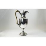 A Late 19th Century Silver Plated Claret