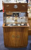 Retro 1950's Cocktail Cabinet with Bow F