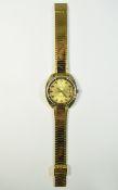Gents 1970s Omega Seamaster Cosmic 2000 Watch with gold plated cushion case.