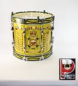 Military Interest Painted Snare Drum, The Border Regiment,