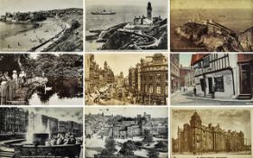 Post Album - Containing 120 Early 20th Century and Vintage Postcards, Seaside Resorts,