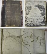 A Survey With Maps Folio Volume John Trafford Esq, Surveyed By William Bennet 1782.