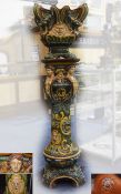 Doulton Magnificent and Impressive Exhibition Jardiniere and Stand. c.1860's - Please See Photos.