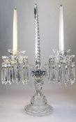 Waterford Crystal Candelabra Centre Piece, Type C2, Beautiful condition, with two branches. 20