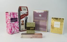 Small Box of Mixed Perfumes includes full size Vanderbilt fragrance,