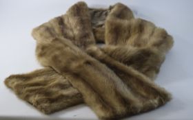 Blonde Mink Stole