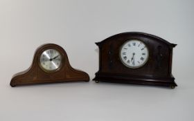 A Good Pair of Oak Cased Early 20th Cent
