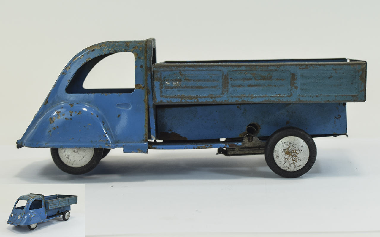 Rare Vintage JRD of France Pressed Steel Van.