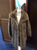 Long Light Brown Mink Coat Ladies Mink coat in good condition,