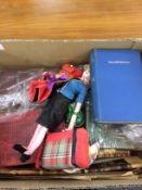 Box Of Mixed Items, Includes children's toys, maps,