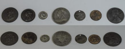A Collection of Assorted High Graded Silver and Copper Coins.