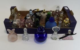 Mixed Collection Of Perfume Bottles and Atomisers Approx 26 in total,