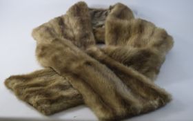 Blonde Mink Stole