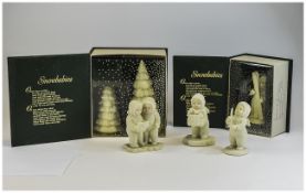 Snowbabies Boxed Figurines x3 Boxes,