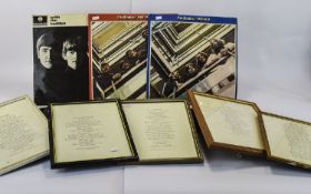 BEATLES INTEREST. Second pressing of ''with the Beatles'' LP (runout xex447-7n) condition fair to