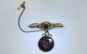 Early 20th Century Bar Brooch.