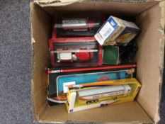 Collection of Boxed Corgi Vehicles, including fire engines,