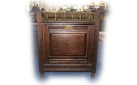 Edwardian Mahogany Fall Front Piano Stoo