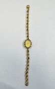 Ladies 18ct Gold Bueche Girod Wristwatch