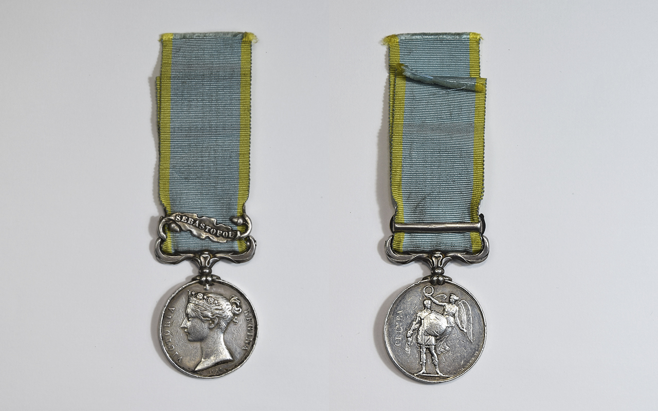 Crimean War Sebastopol War Medal 1854 -