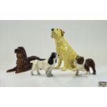 Beswick Dog Figures ( 4 ) In Total. 1/ B