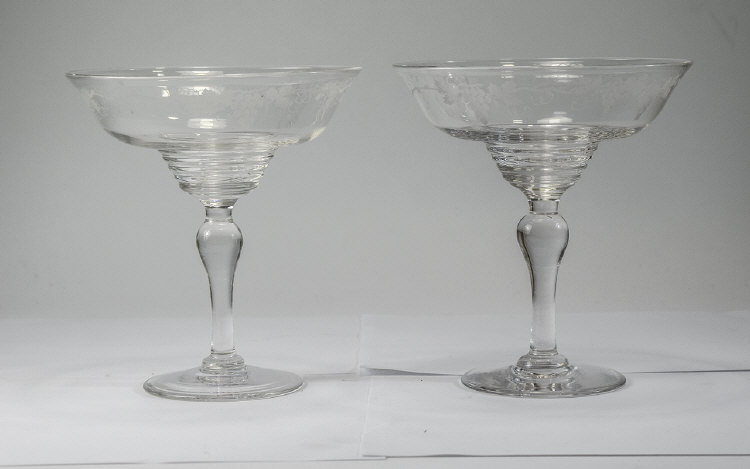 A Fine Pair of Attractive Victorian Glas